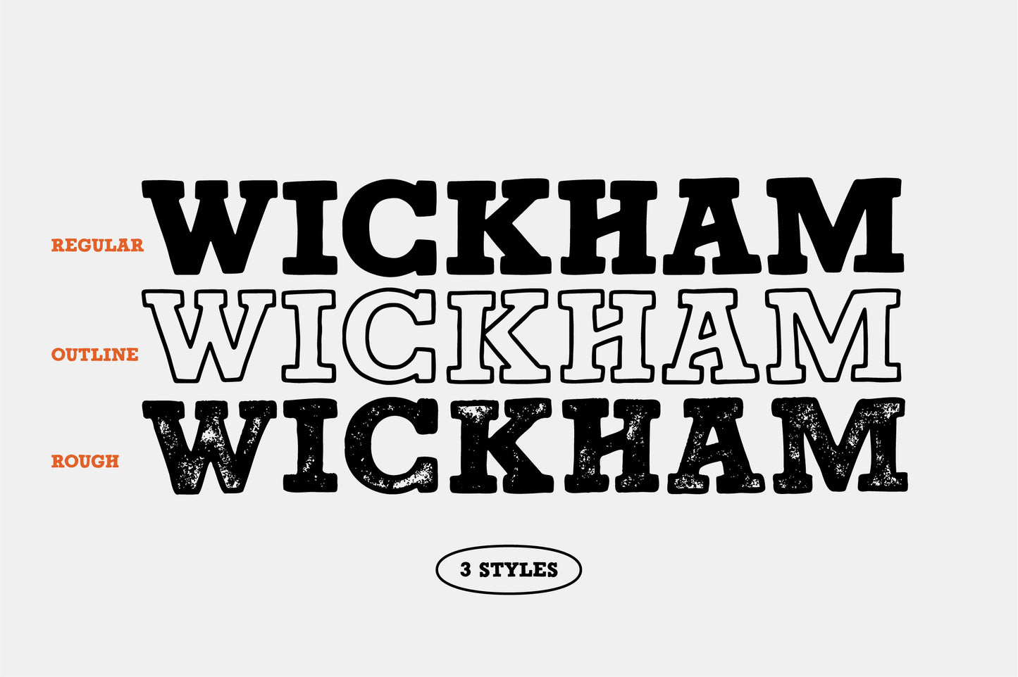 WICKHAM - Handmade Slab Serif Font