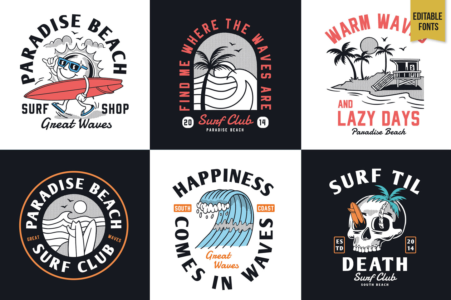 Summer Surf Prints